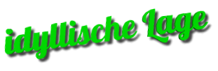 idyllische Lage